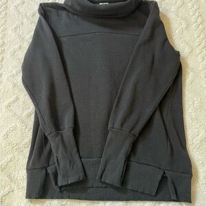 DONATED Women's Black Turtleneck Sweater
